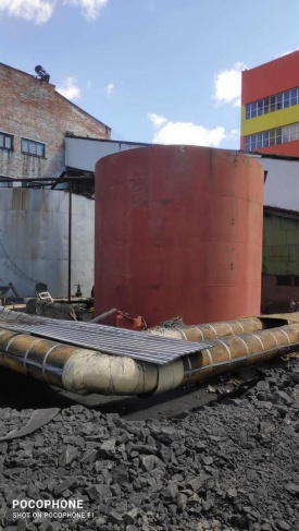Монтаж емкости для хранения технической воды РВС-200 кедр