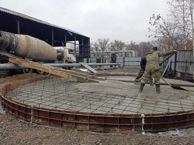 Изготовление и монтаж емкости для хранения горячей воды РВС-400